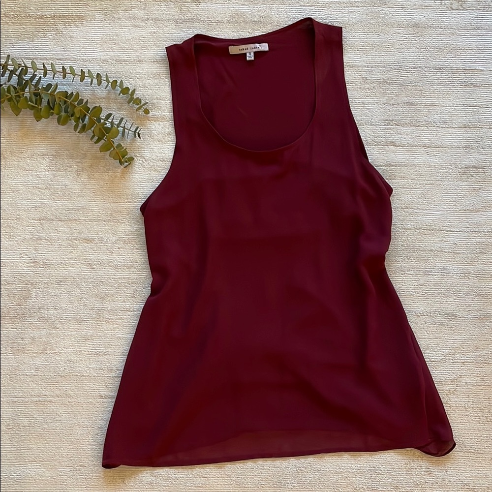 Burgundy Tank